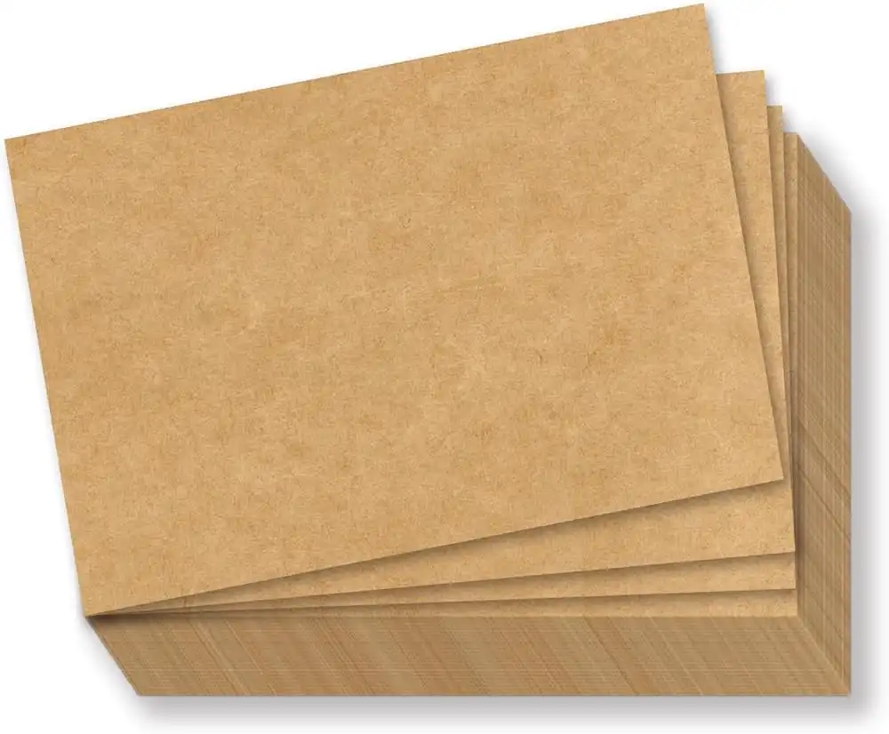 50 PCS Both Side Blank Craft Card