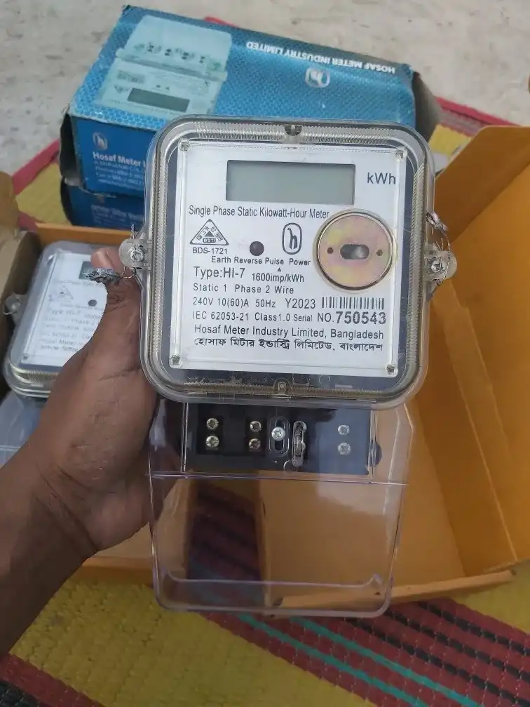 Sub Meter Hosaf Ac 220v Electric Sub Meter Single Phase Kilowatt Hour Energy meter